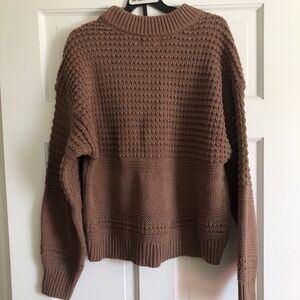 Universal Thread brown knit sweater • women’s L